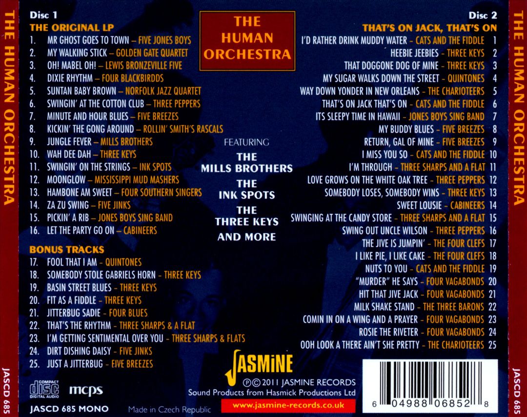 Human Orchestra cover art