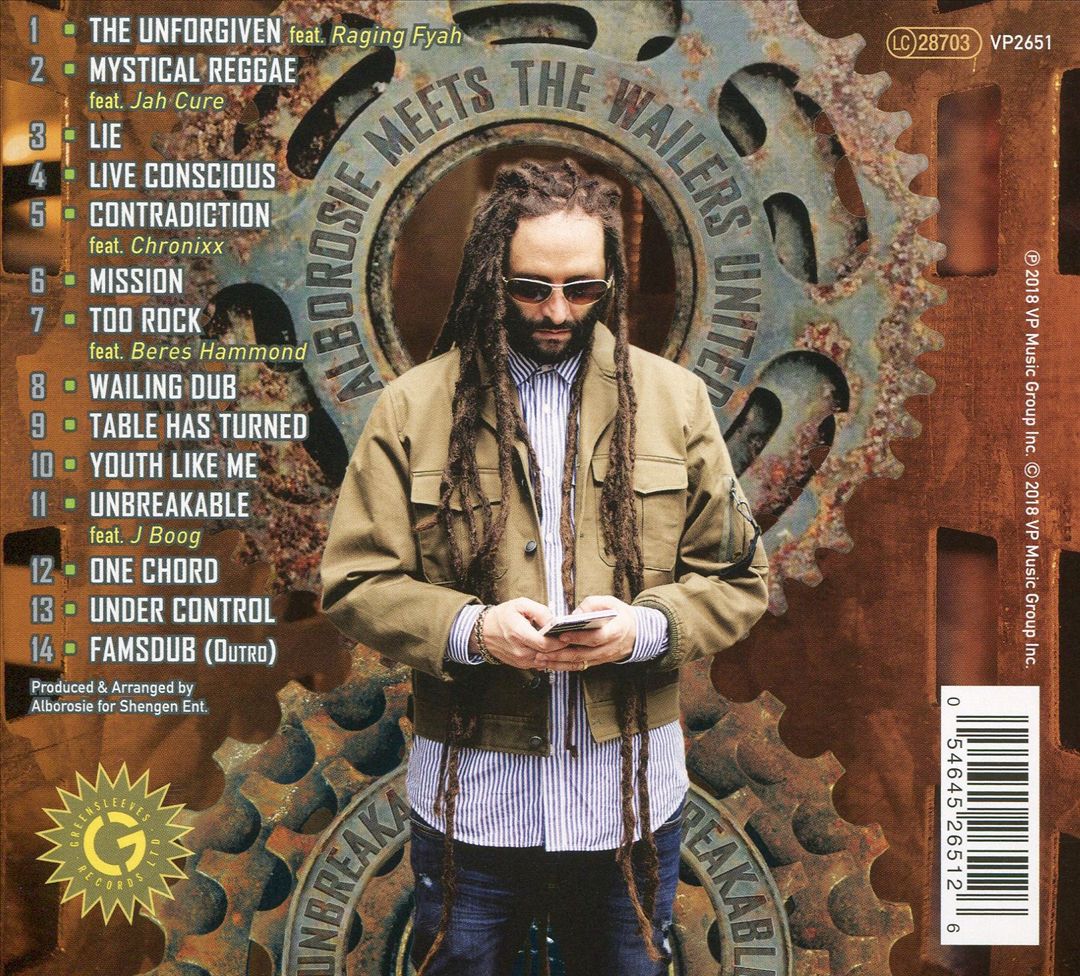 Unbreakable: Alborosie Meets the Wailers United cover art