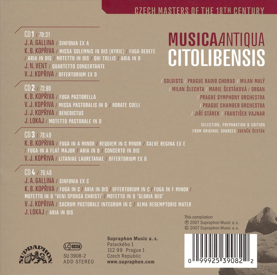 Musica Antiqua Citolibensis cover art