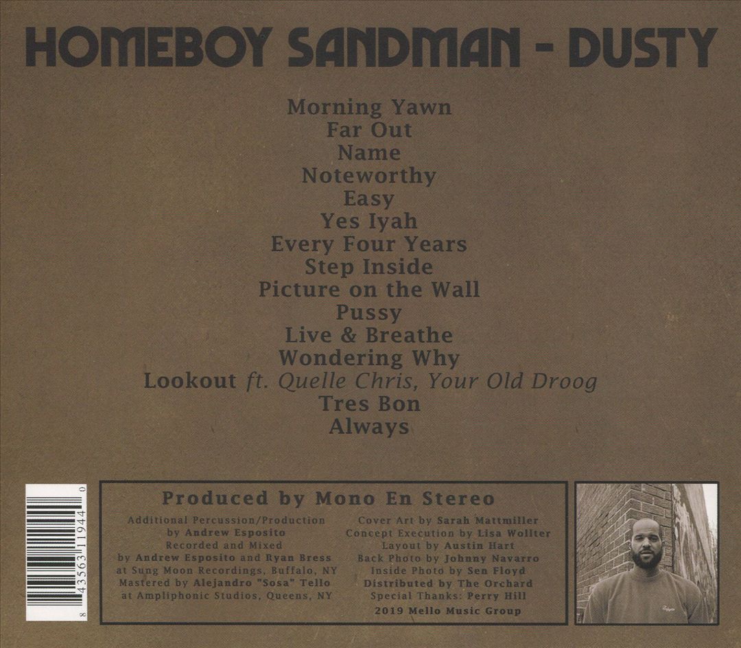Dusty cover art