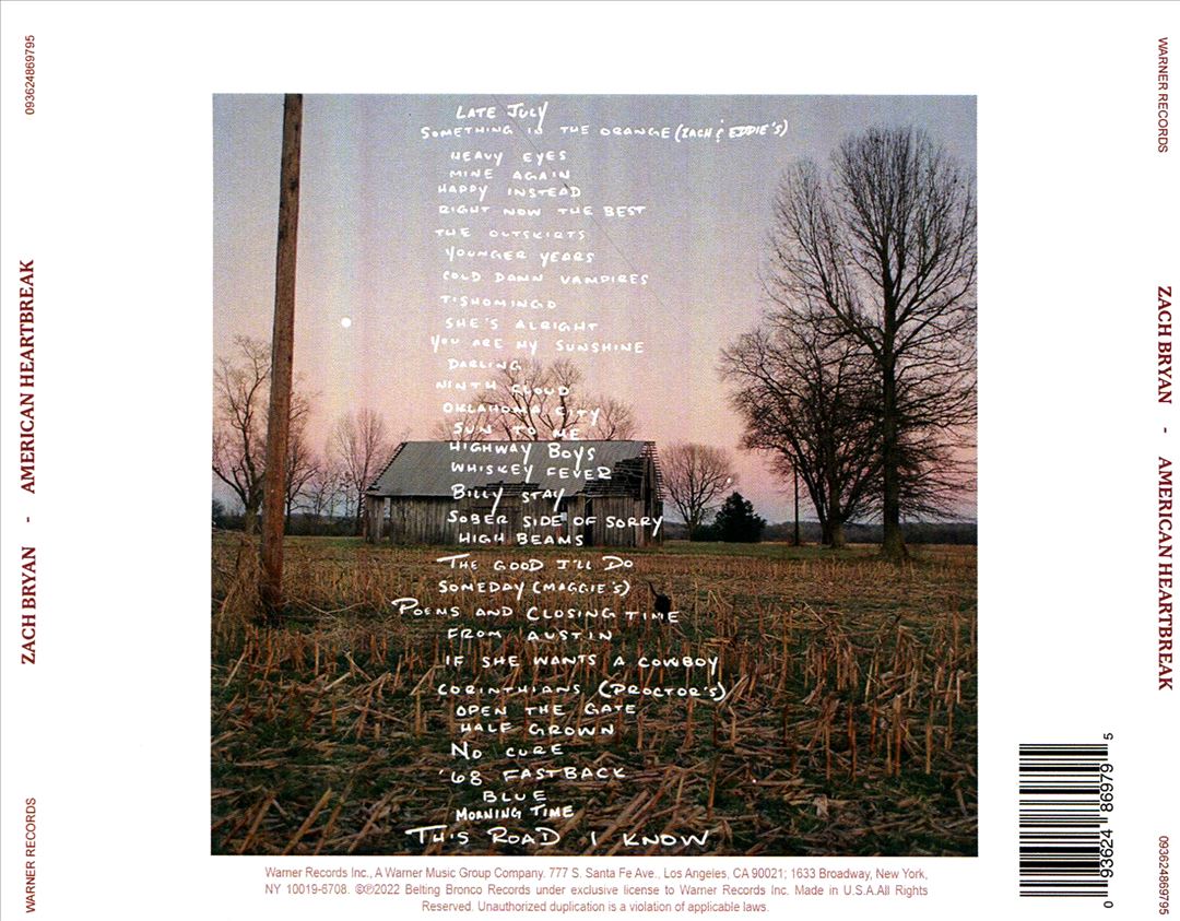 American Heartbreak cover art