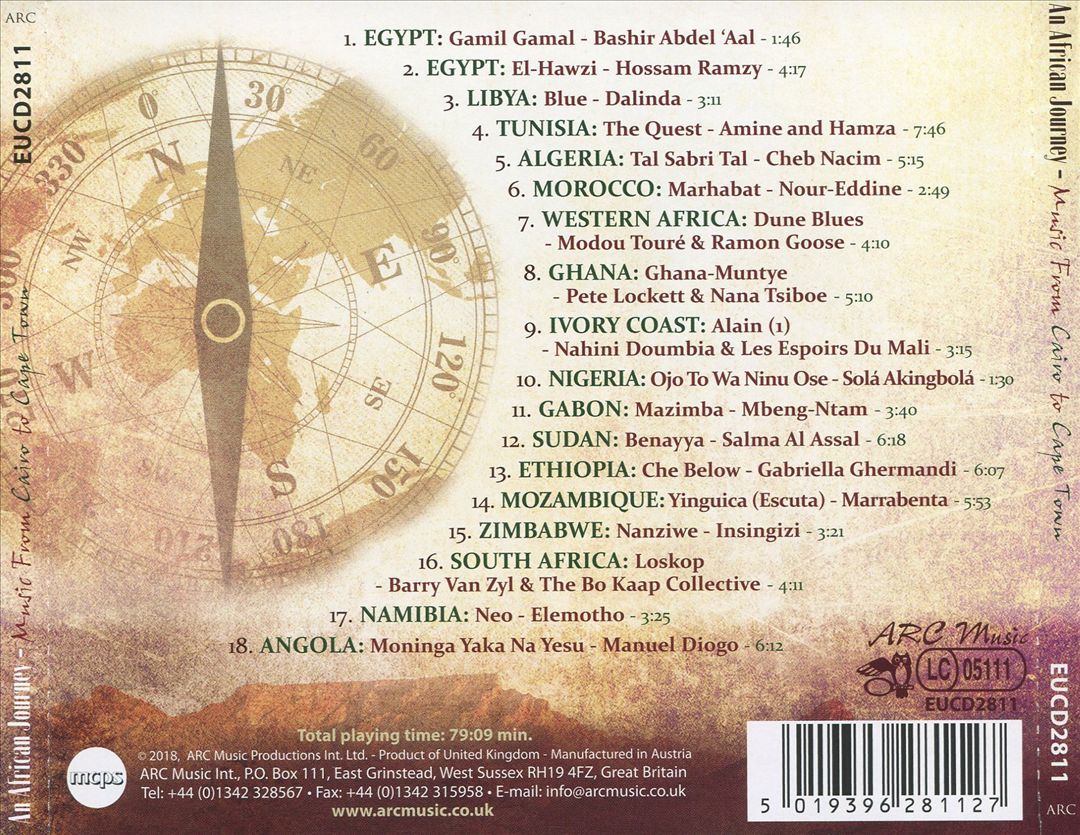 African Journey: Music From Cairo to Cape Town cover art
