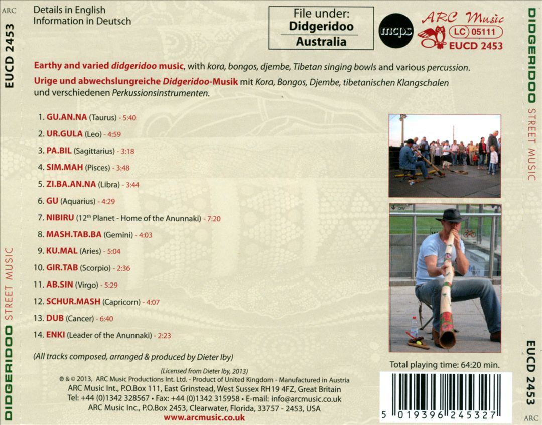 Didgeridoo Street Music cover art