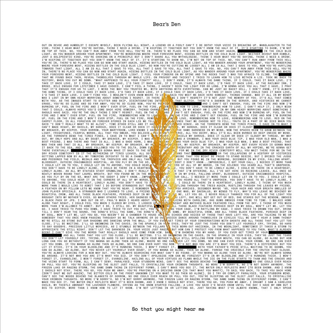 So That You Might Hear Me cover art