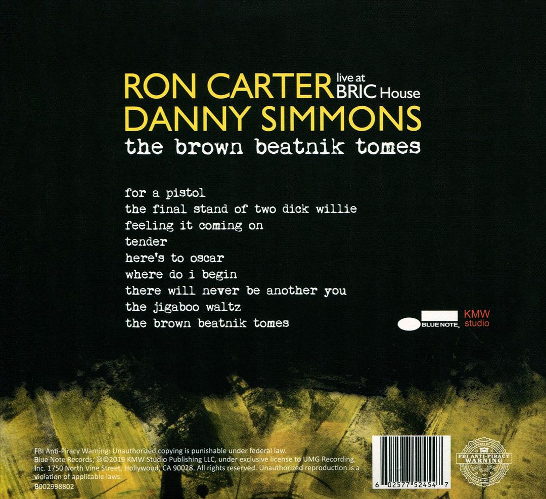Brown Beatnik Tomes: Live at BRIC House cover art