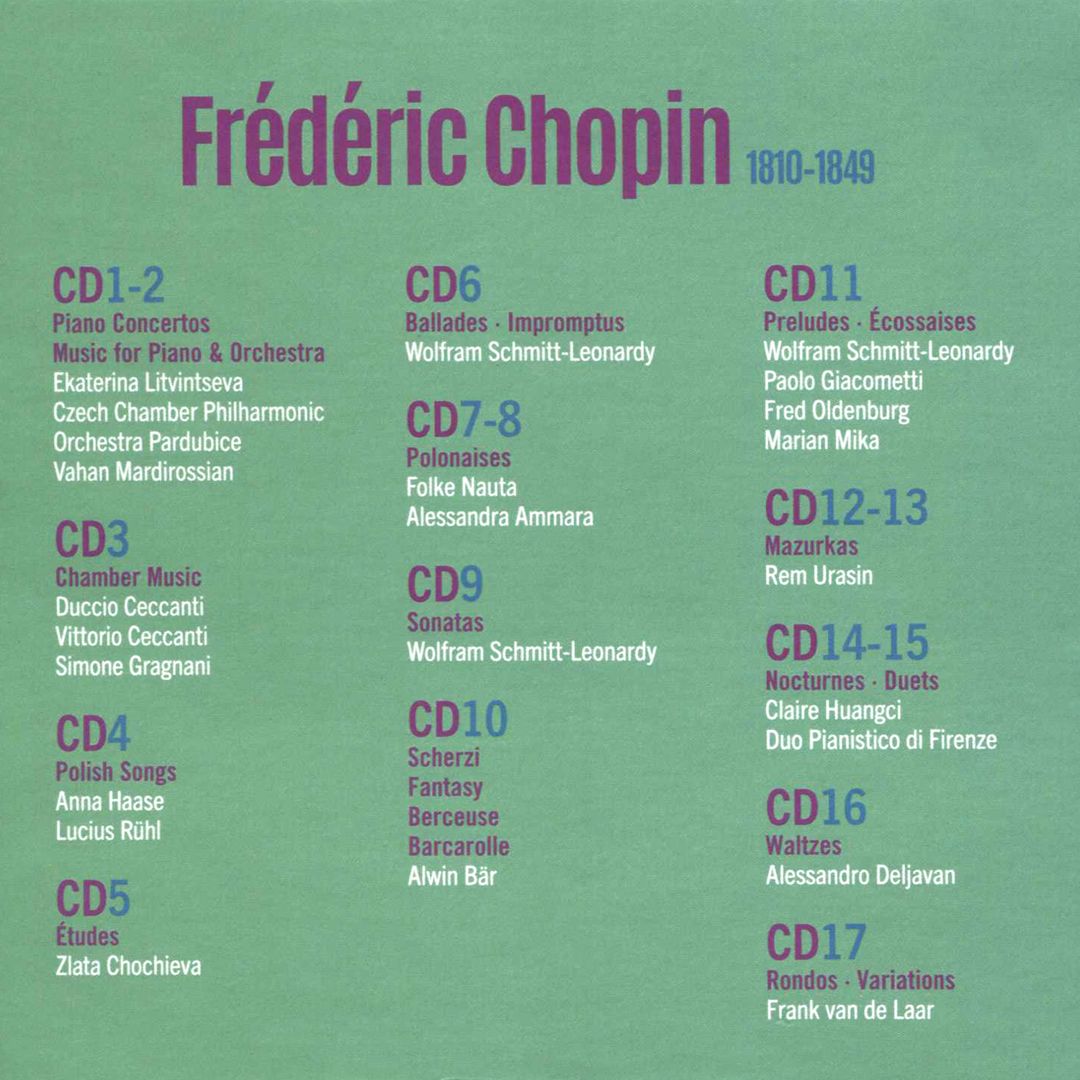 Chopin Edition [Brilliant Classics 2023] cover art