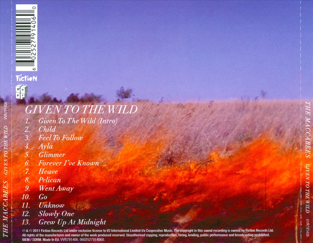 Given to the Wild cover art
