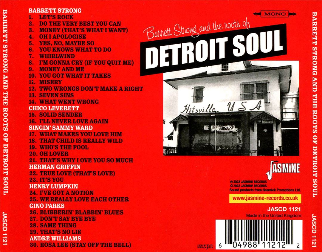 Barrett Strong and the Roots of Detroit Soul cover art