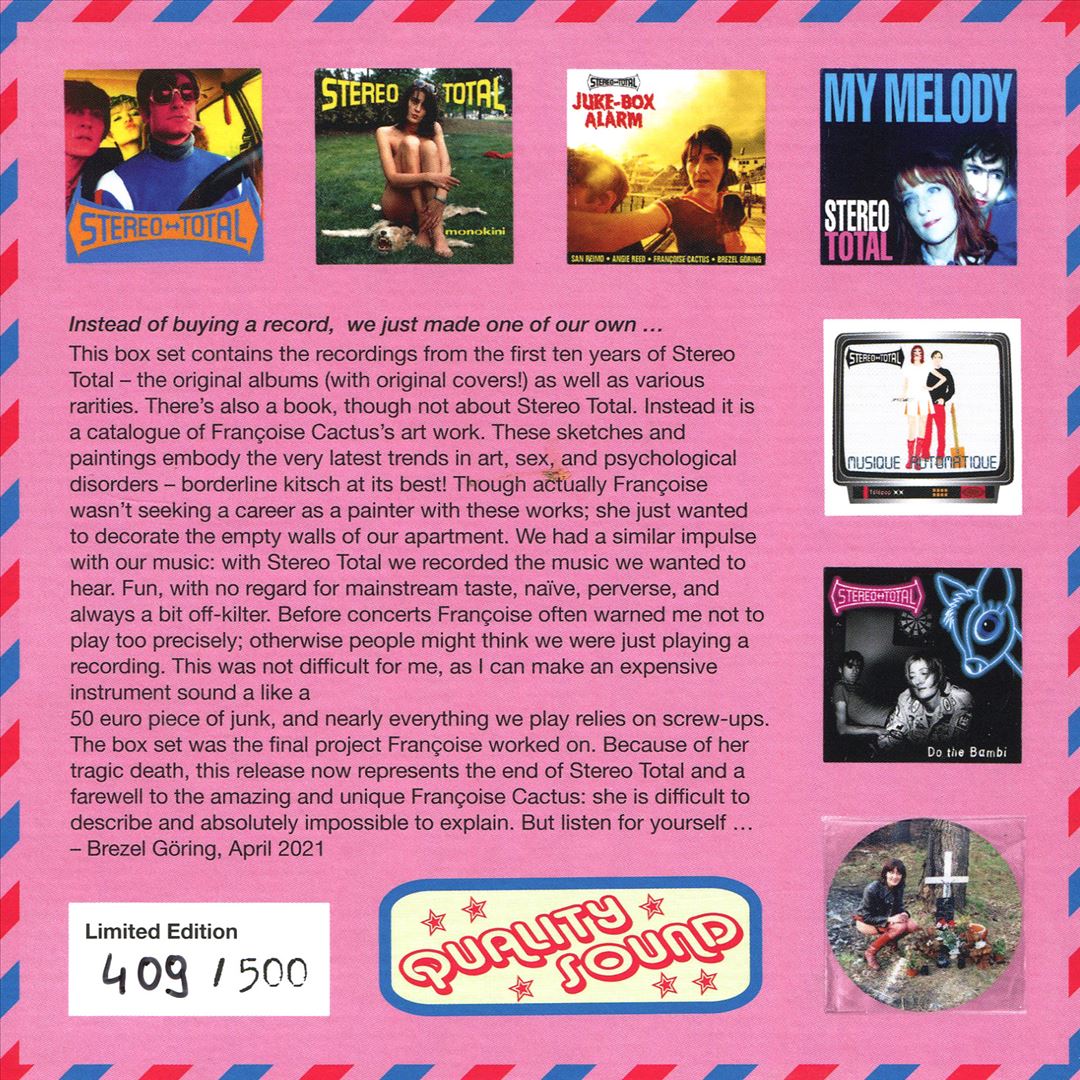 Chanson Hysterique 1995-2005 cover art