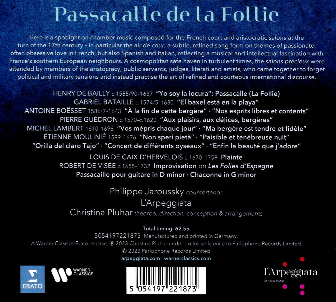 Passacalle de la Follie cover art