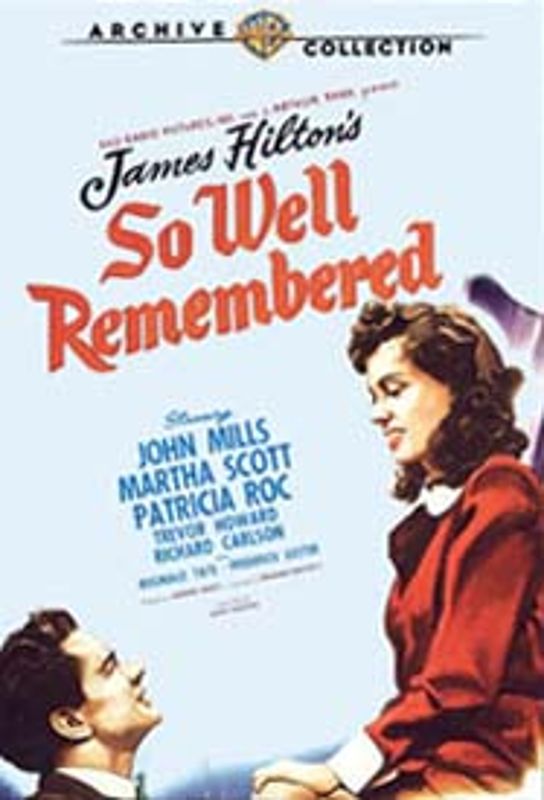 So Well Remembered cover art