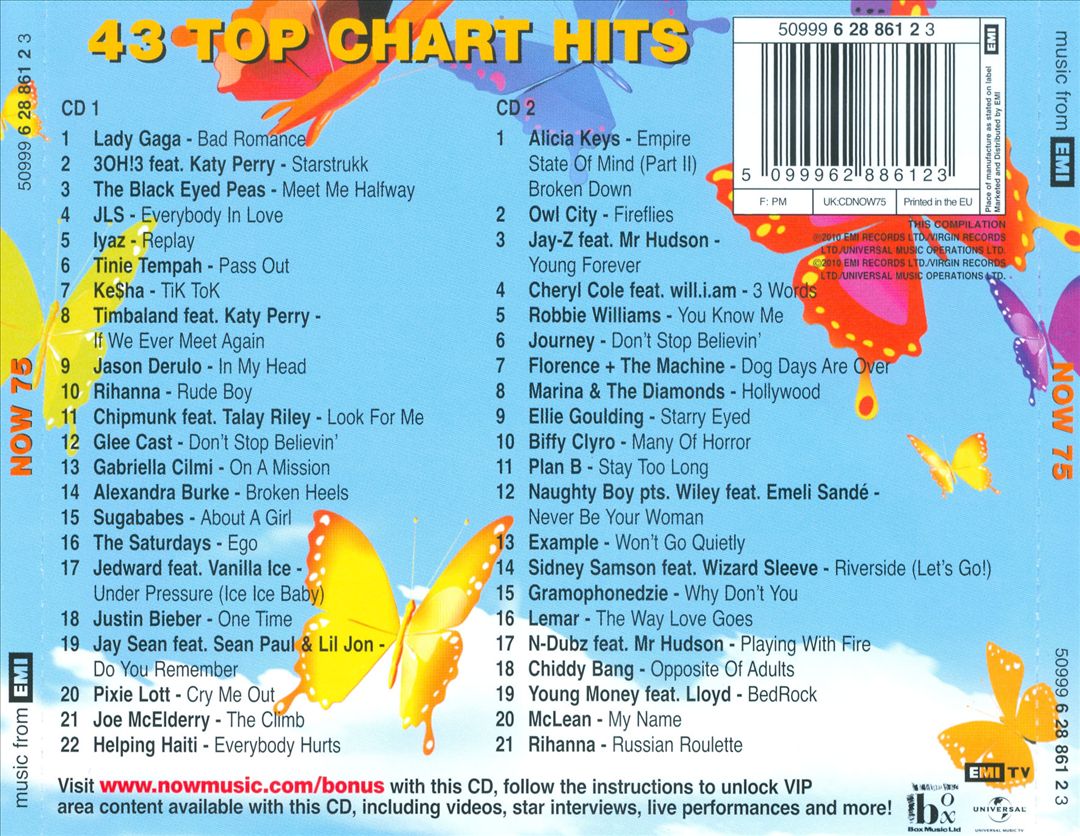 Now That's What I Call Music! 75 [UK] cover art