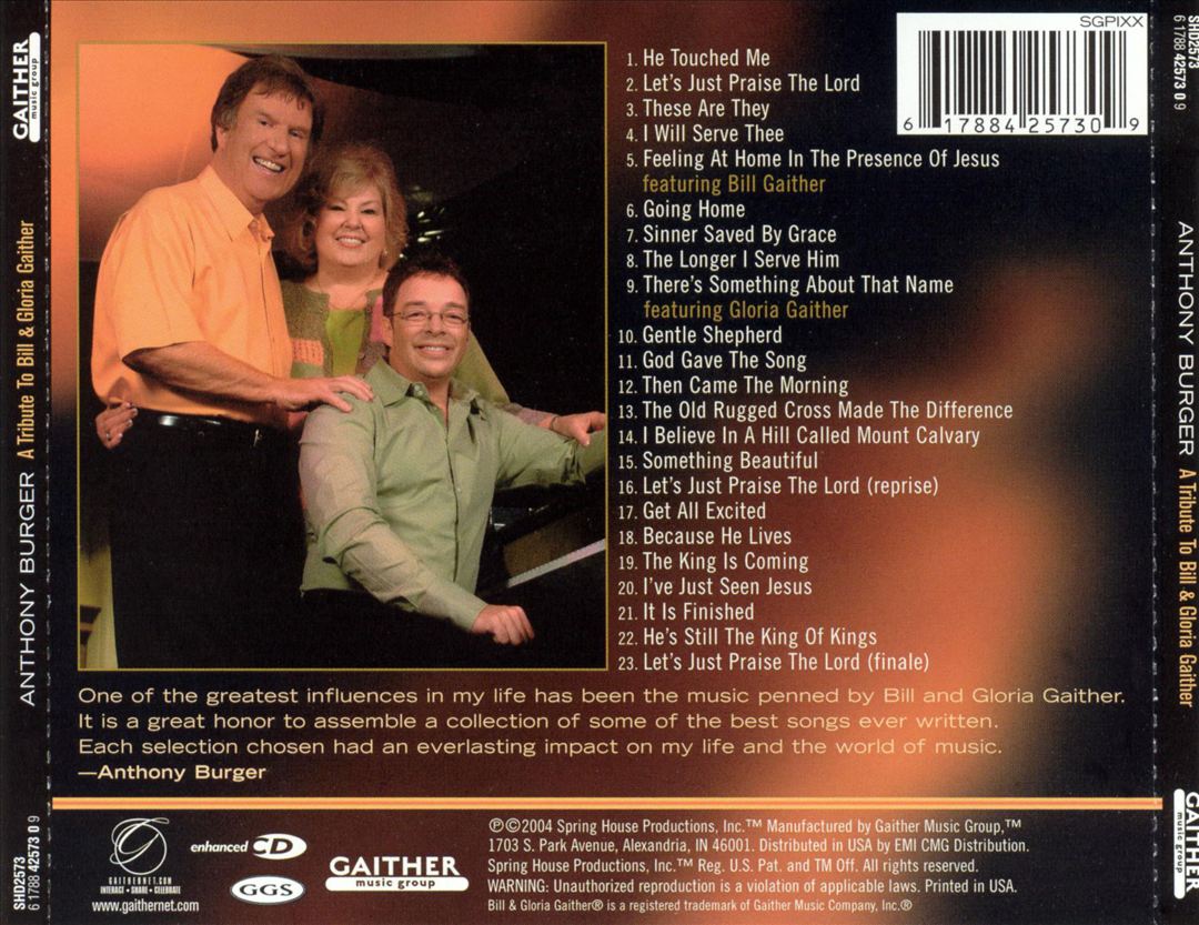 Tribute to Bill and Gloria Gaither cover art