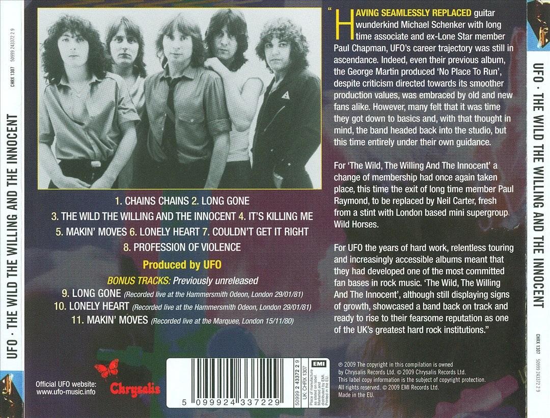 Wild, The Willing and the Innocent cover art