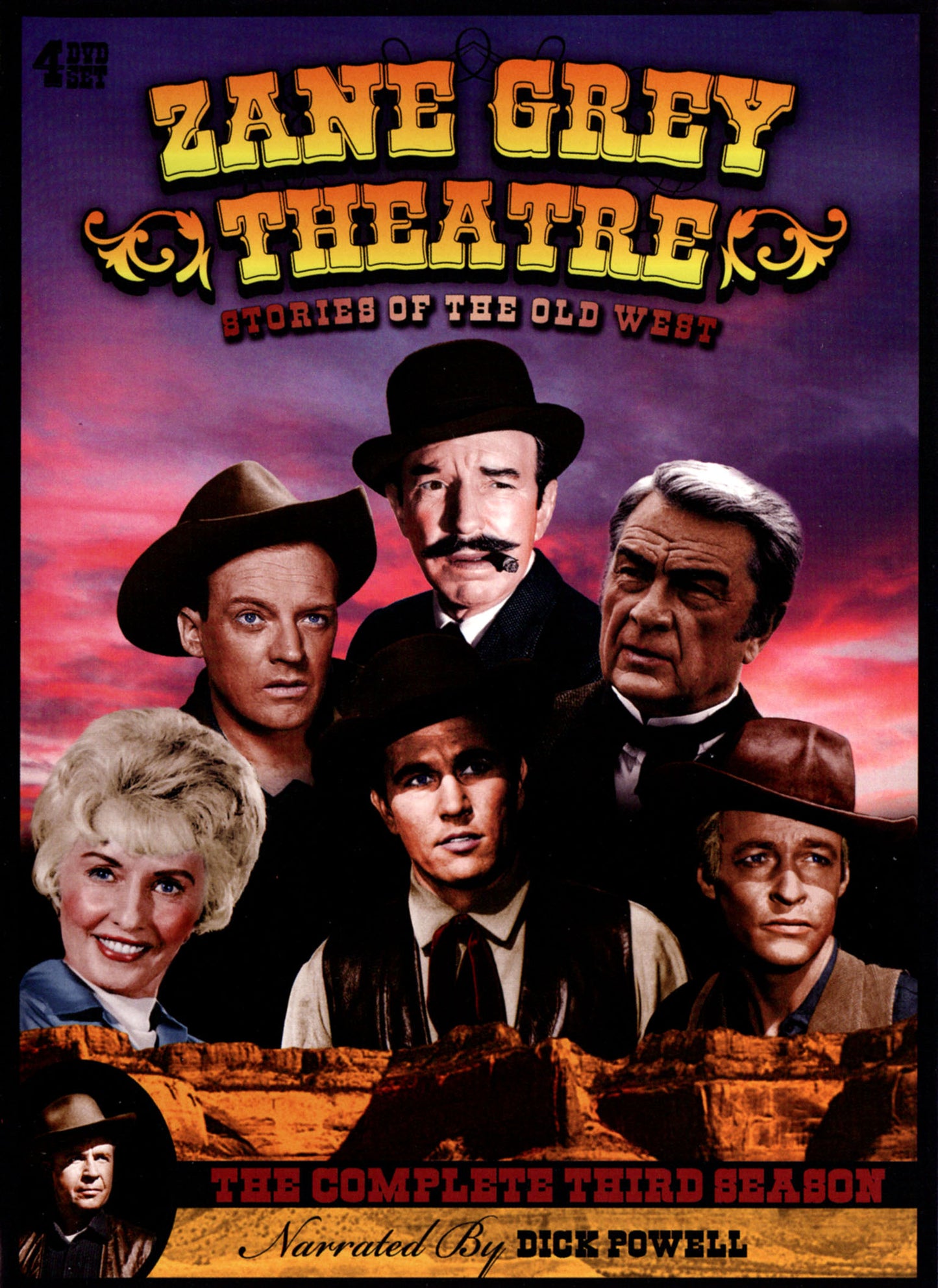 Zane Grey Theatre: The Complete Third Season [4 Discs] cover art