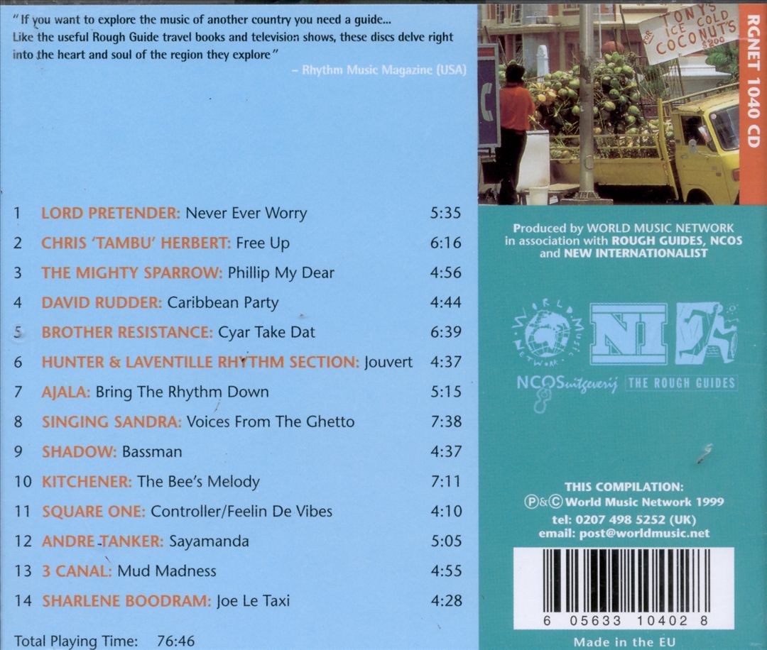 Rough Guide to Calypso & Soca cover art