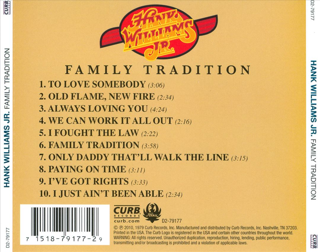 Family Tradition cover art