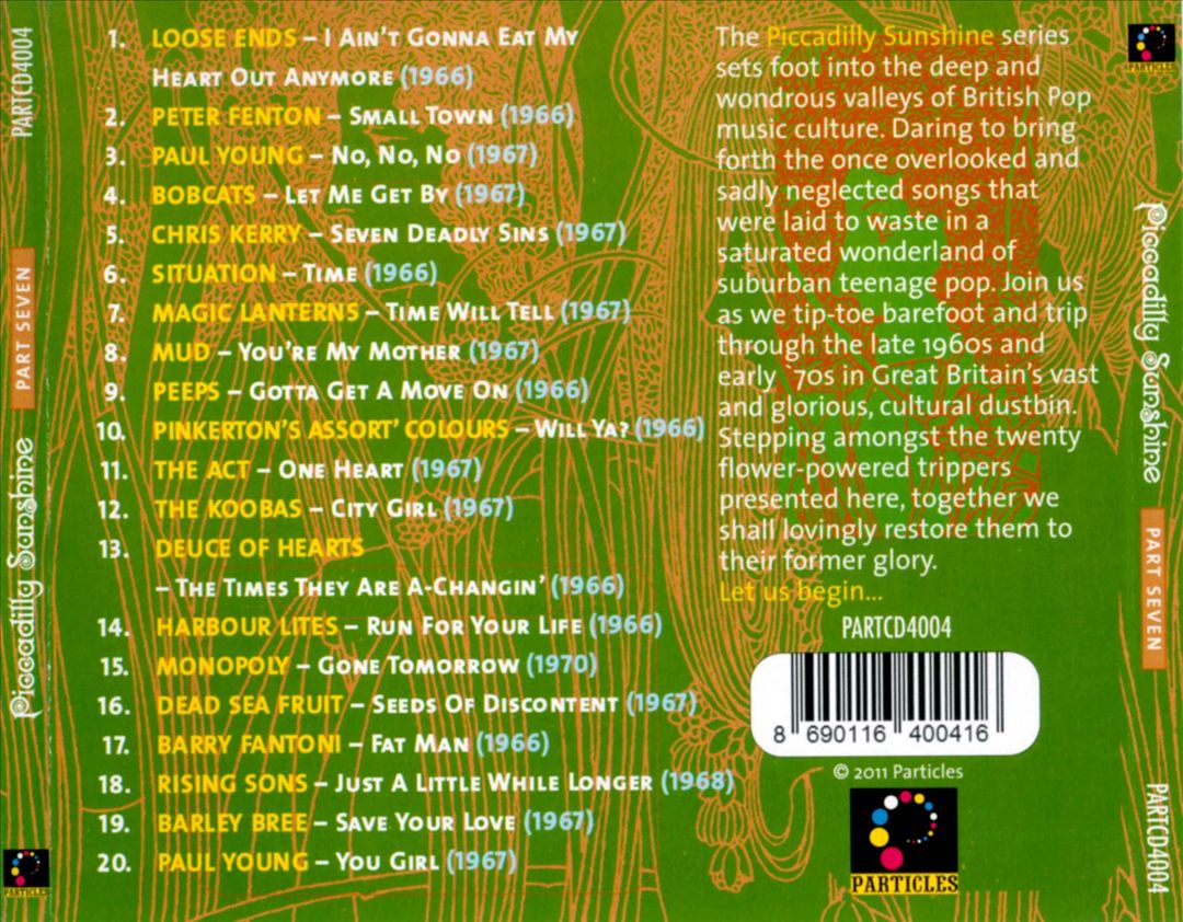 Piccadilly Sunshine, Vol. 7 cover art