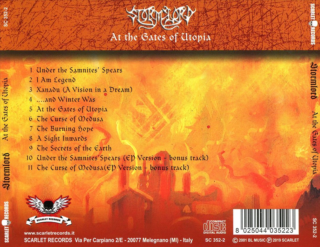 At the Gates of Utopia cover art