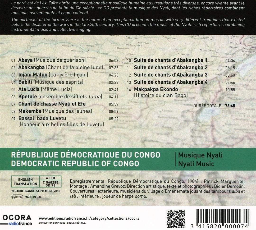 Democratic Republic of Congo: Nyali Music cover art