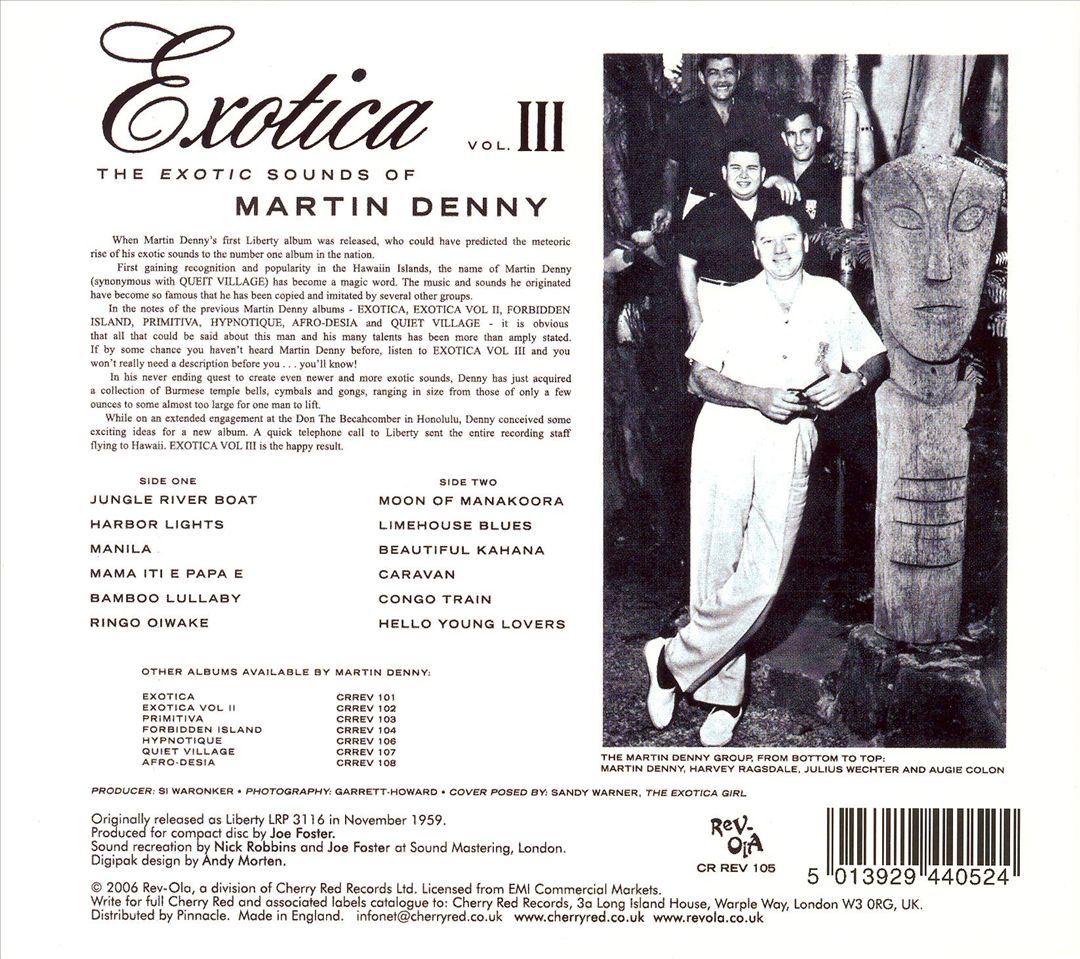 Exotica V.3  cover art