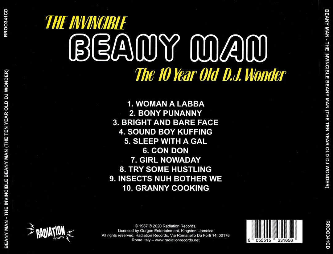  Invincible Beany Man [The 10 Year Old D.J. Wonder] cover art