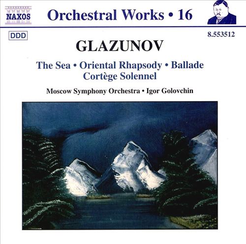 Glazunov: Orchestral Works, Vol. 16 cover art