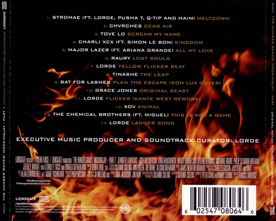 Hunger Games: Mockingjay, Part 1 [Original Motion Picture Soundtrack] cover art