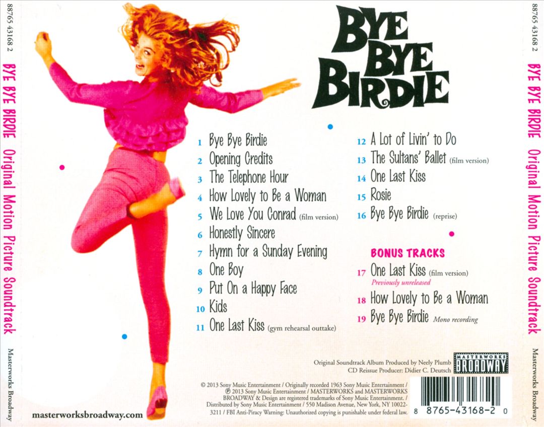 Bye Bye Birdie [Original Motion Picture Soundtrack] cover art