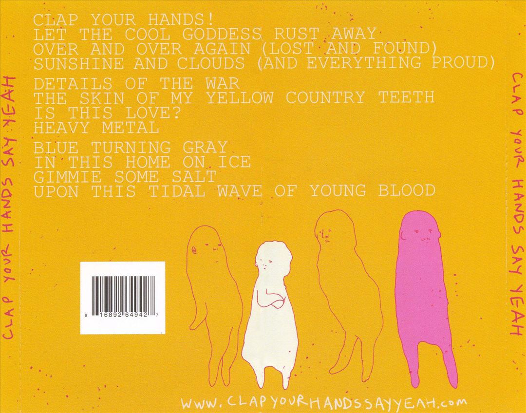Clap Your Hands Say Yeah cover art
