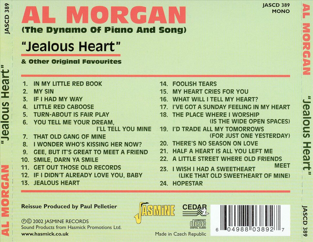 Jealous Heart & Other Original Favourites cover art