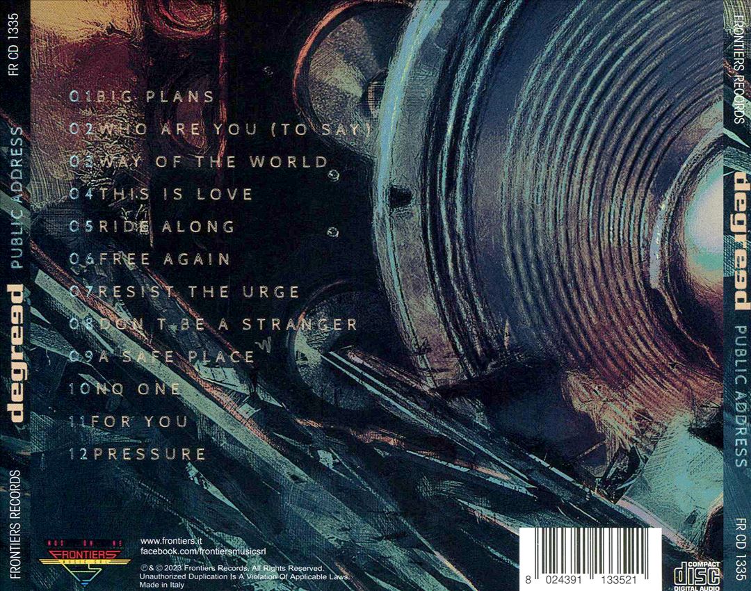 Public Address cover art