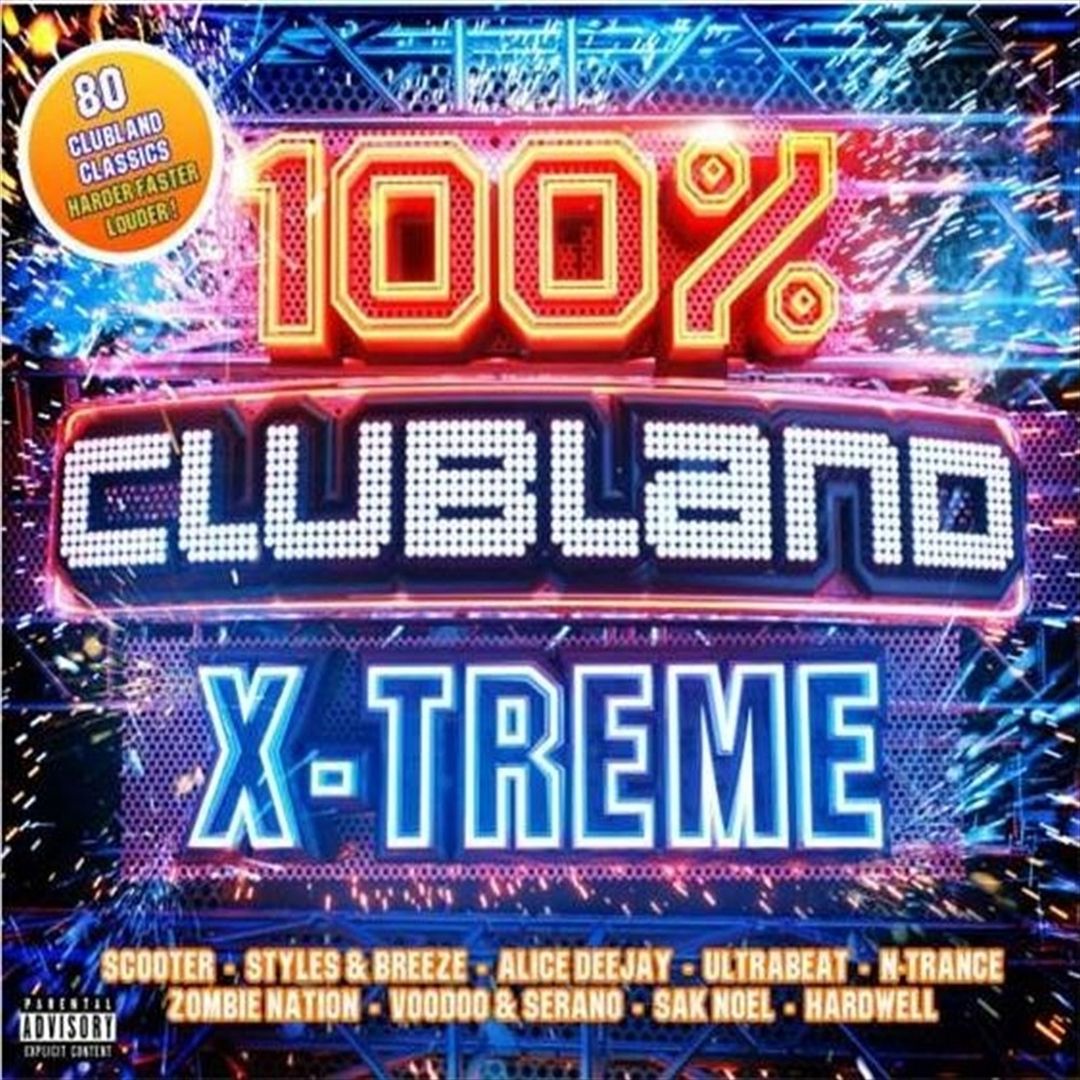 100% Clubland X-Treme cover art