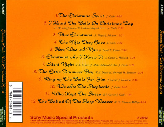 The Christmas Spirit [Sony Special Products] cover art