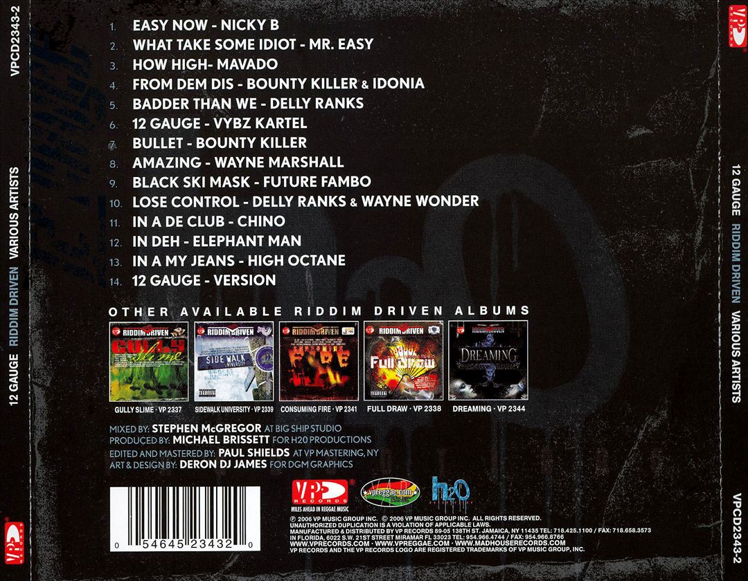 Riddim Driven: 12 Gauge cover art