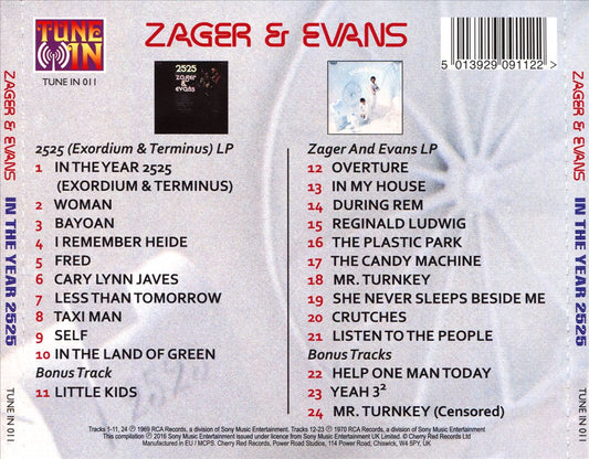 In the Year 2525: RCA Masters 1969-1970 cover art