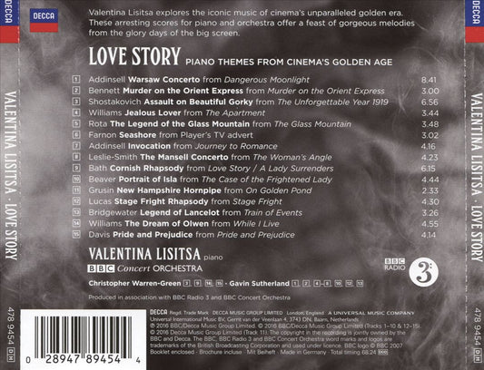 Love Story: Piano Themes from Cinema's Golden Age cover art