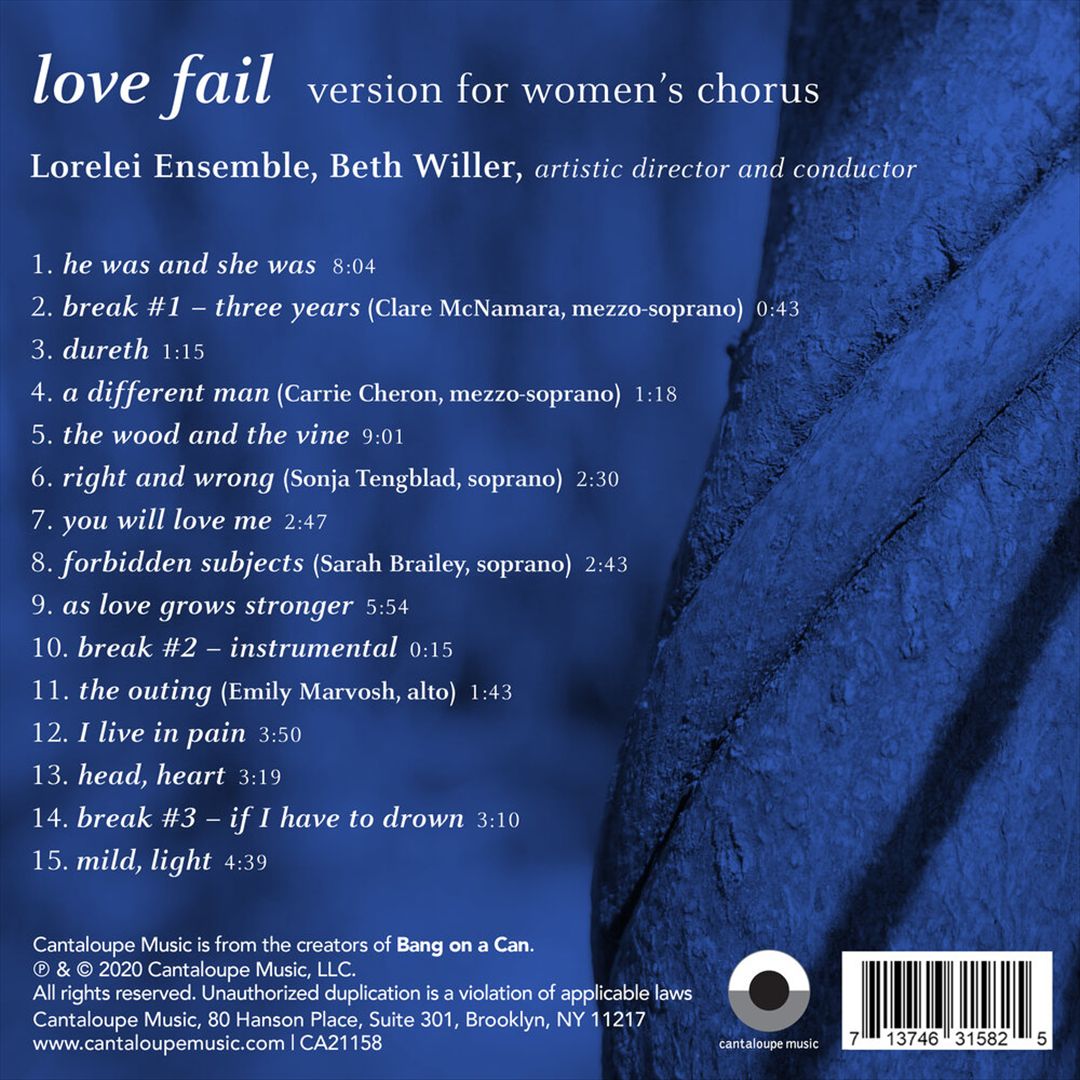 David Lang: Love Fail cover art