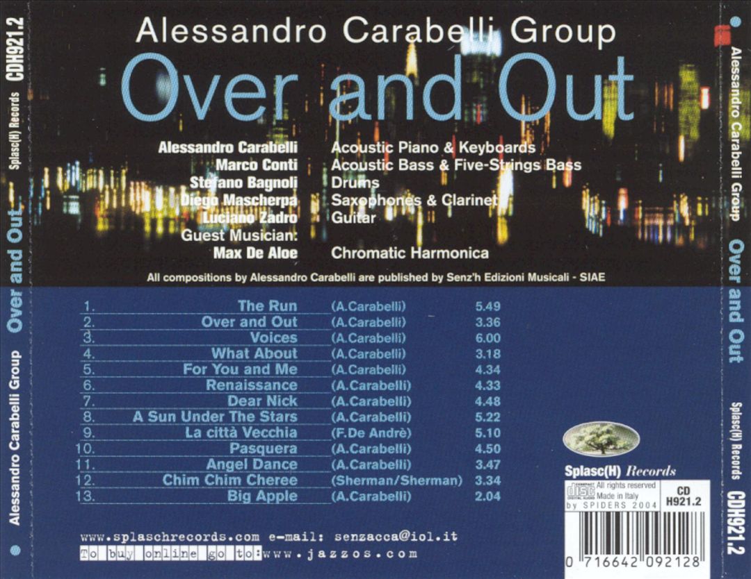Over and Out cover art