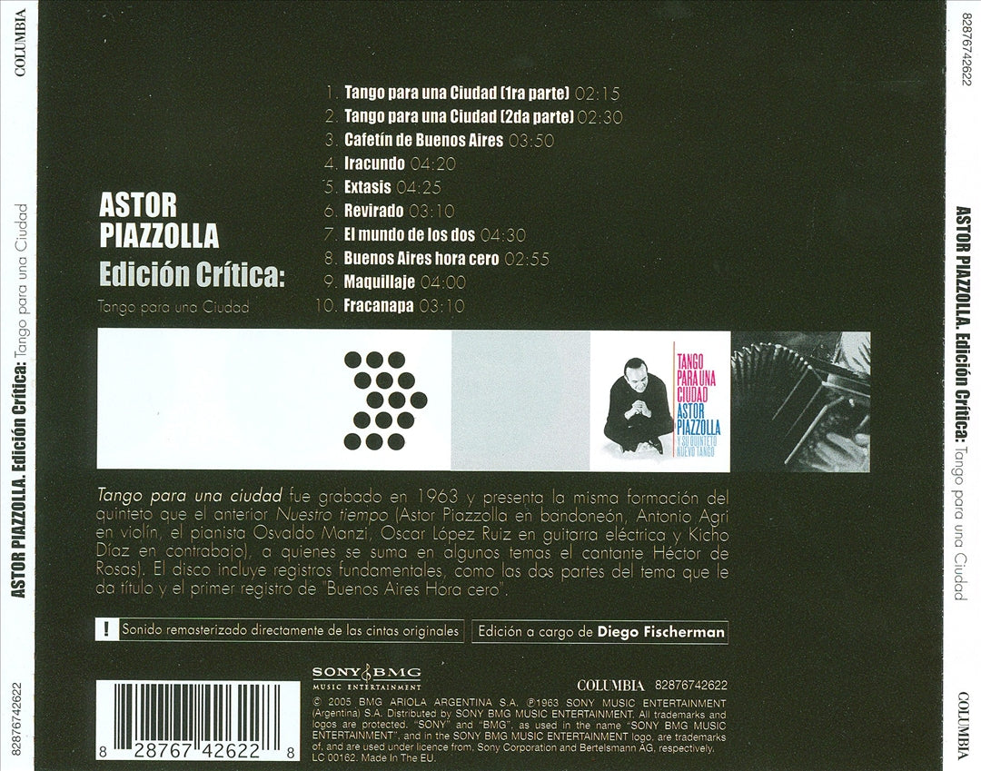 Tango Para una Ciudad cover art