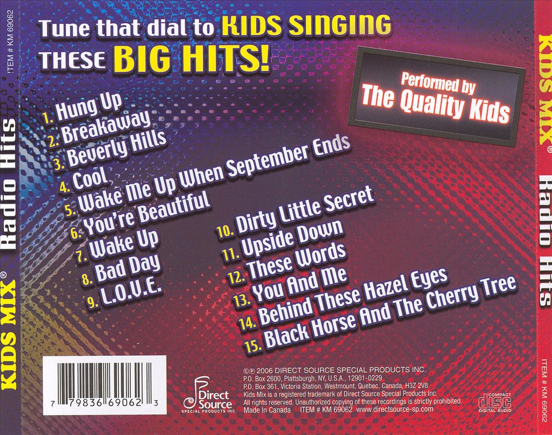 Kids Mix: Radio Hits cover art