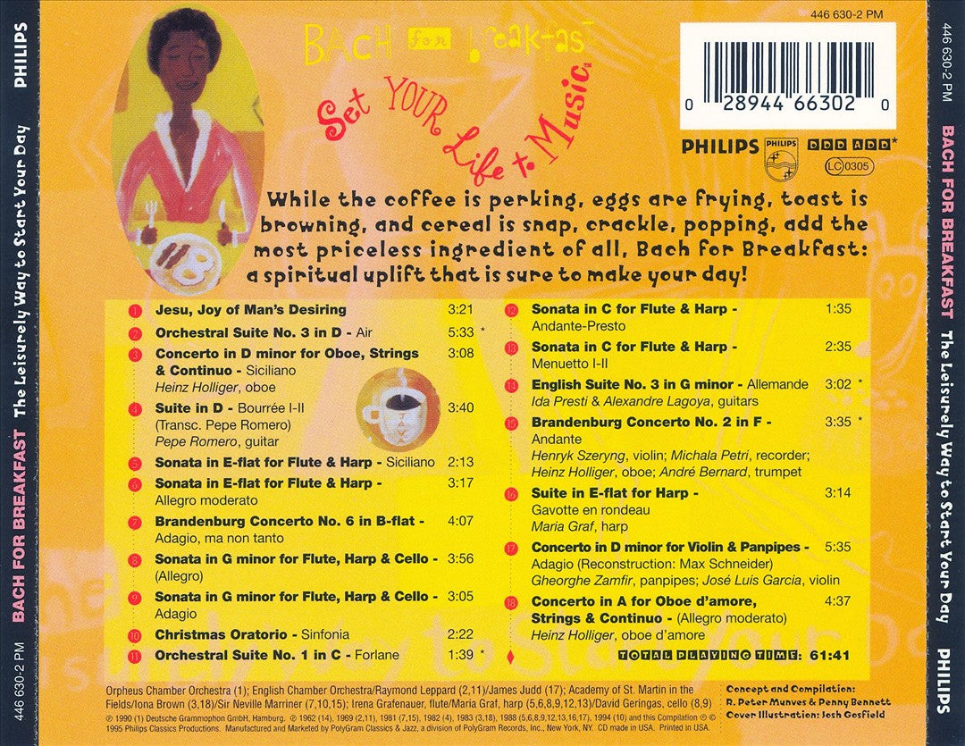 Bach for Breakfast: The Leisurely Way to Start Your Day cover art