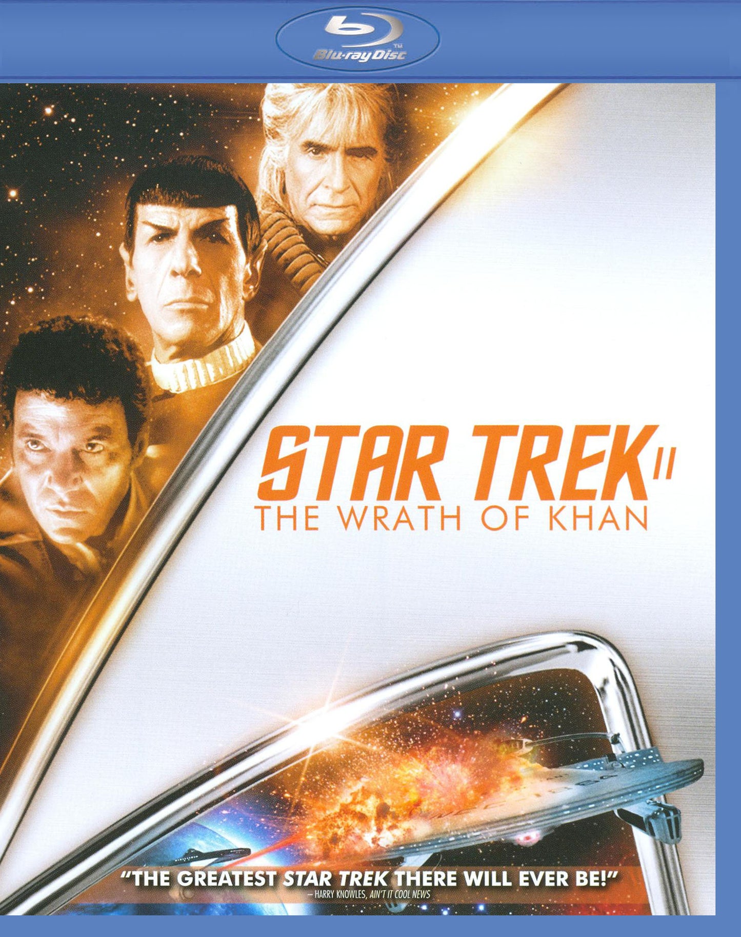 Star Trek II: The Wrath of Khan [Blu-ray] cover art