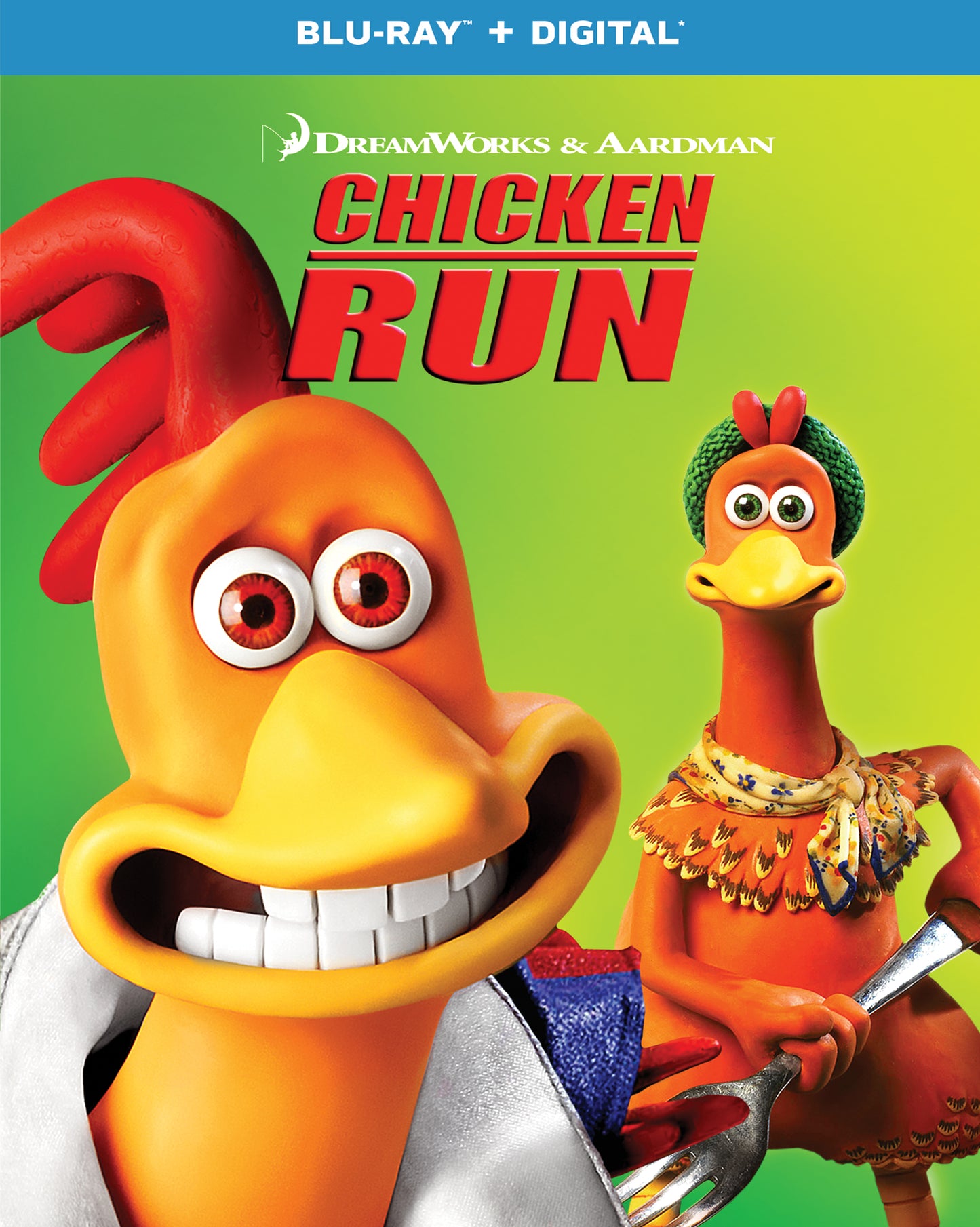 Chicken Run [Includes Digital Copy] [Blu-ray] cover art