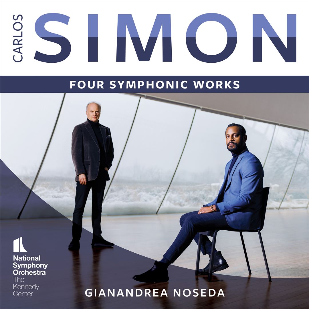 Carlos Simon: Four Symphonic Works cover art
