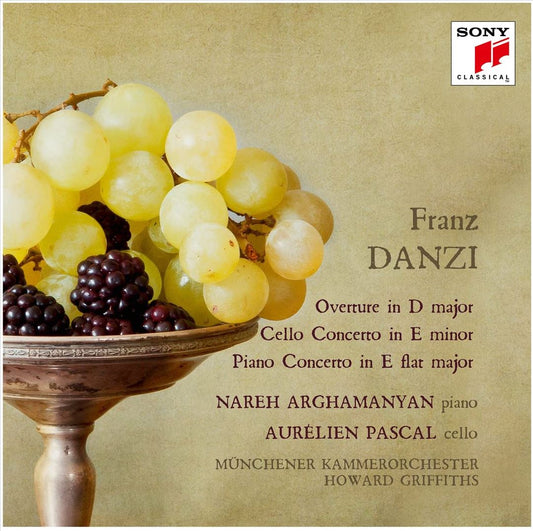 Franz Danzi: Overture in D major; Cello Concerto in E minor; Piano Concerto in E flat major cover art