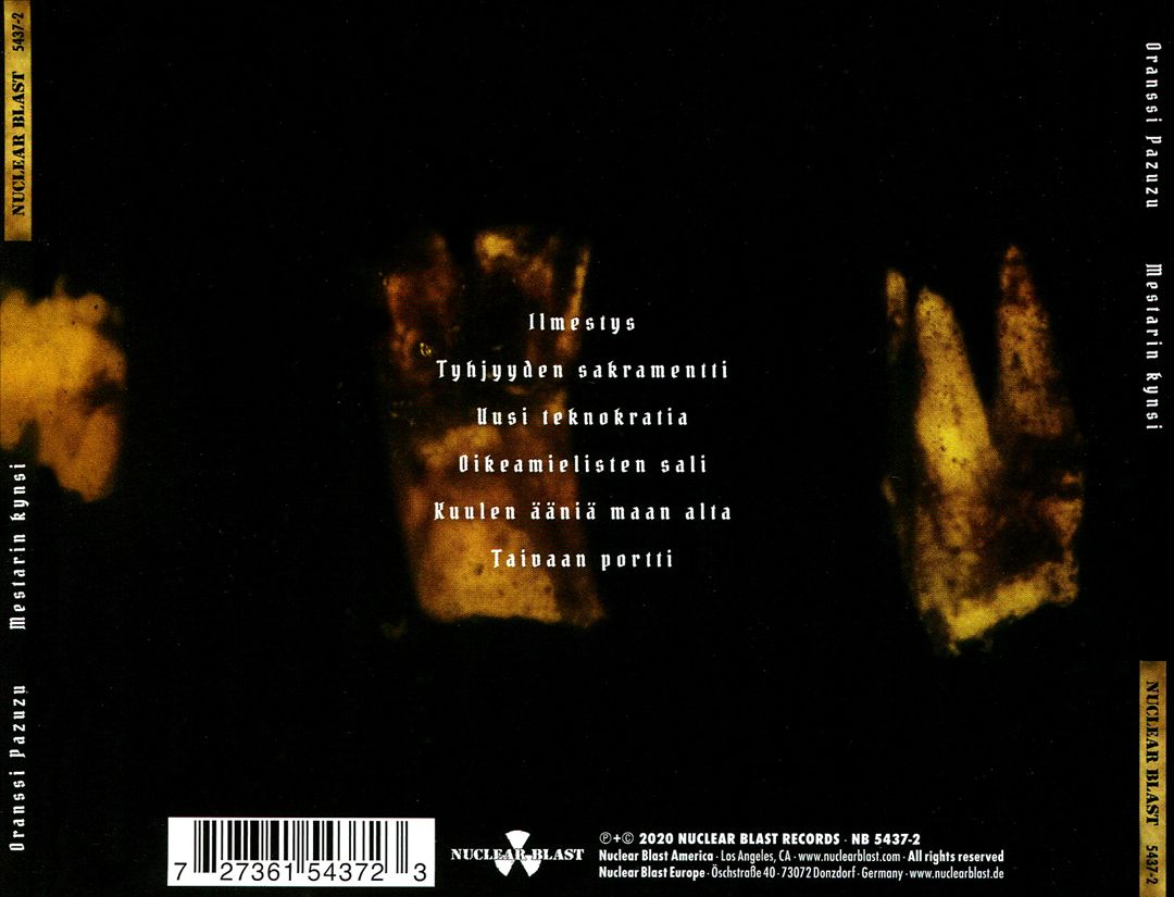 Mestarin Kynsi cover art
