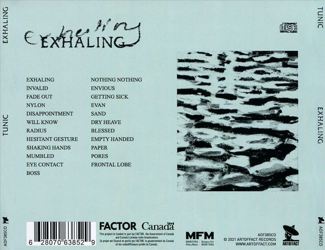 Exhaling cover art