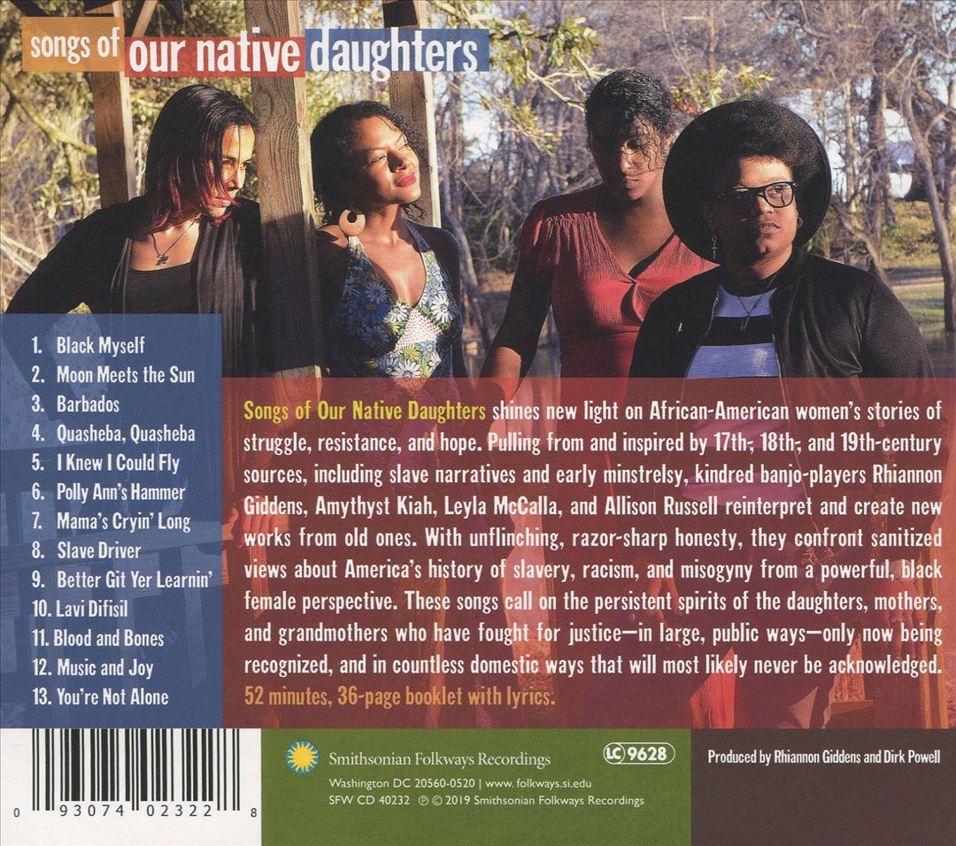 Songs of Our Native Daughters cover art