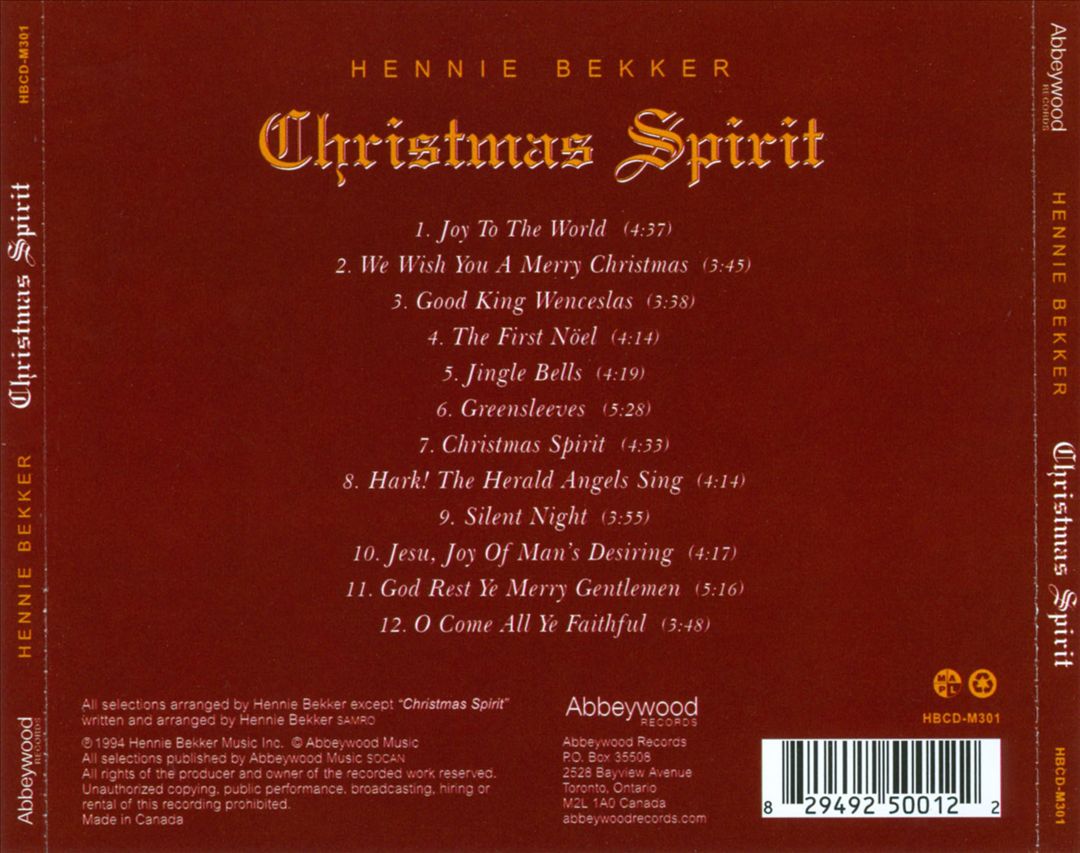 Christmas Spirit cover art